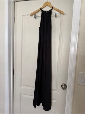 Ted Baker Black Textured Halter Top